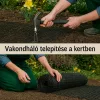 Vakondháló telepítése a kertben leszorítása illesztése