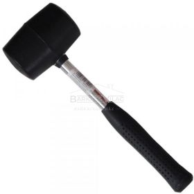 Gumikalapács, fém nyéllel, 0,25 kg