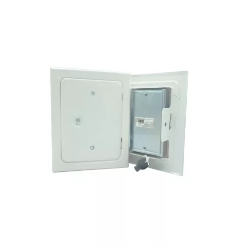 Kéményajtó merevített 160 x 280 mm fehér