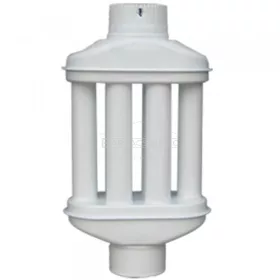 Hődob, hőfokozó fehér zománcozott 550 mm