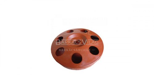 Csibe itató műanyag 7 lyukú, menetes (PET palackhoz)