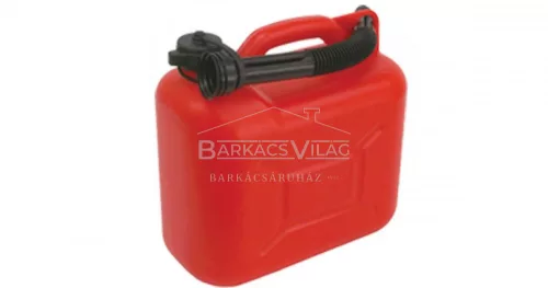 Üzemanyag kanna, műanyag, piros, 20 L