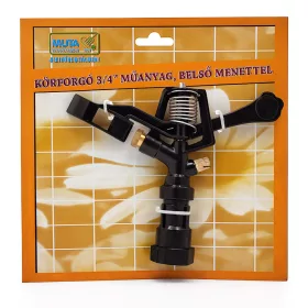   Körforgó öntöző fej 3/4", műanyag, belső menettel