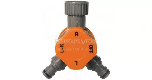 Y-csapcsatlakozó Lux 2 utas, csapos, 3-4''