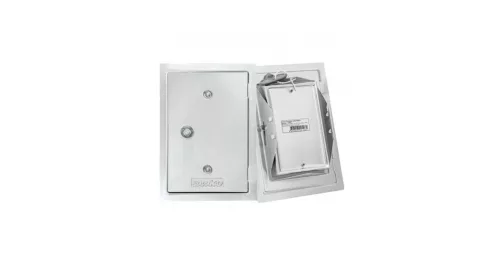 Kéményajtó 120x180 mm horganyzott sima