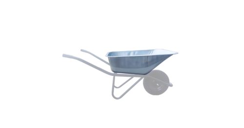 Puttony 100L hegesztett vázas talicskához SILVER (furat nélküli)