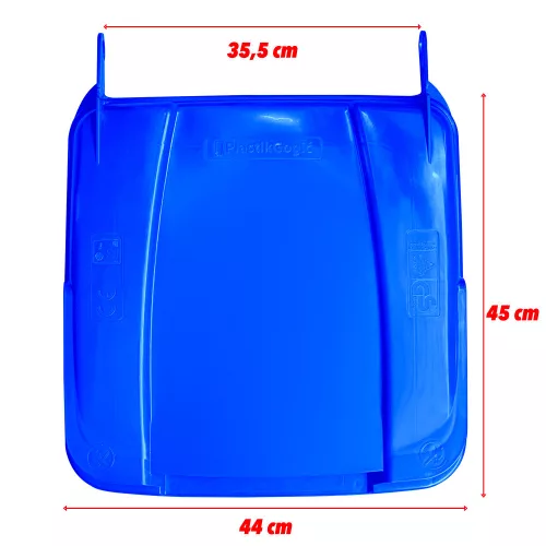 Kukafedél 120 L KÉK kukához