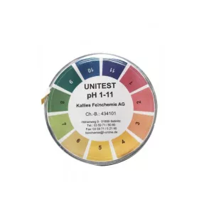 pH mérő indikátor papír 1-11 pH 5m/tekercs UNITEST