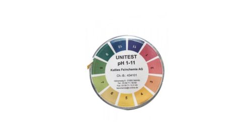 pH mérő indikátor papír 1-11 pH 5m/tekercs UNITEST