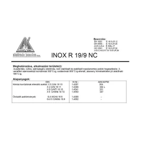 Elektróda INOX R 19/9 NC 4.0 mm