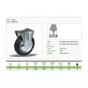 Kerék fix talpas fém felnis 80 59320