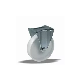 Kerék fix PP tűgörgős 200 fehér 67008