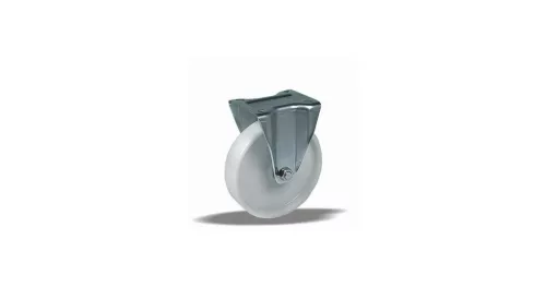 Kerék fix PP tűgörgős 200 fehér 67008