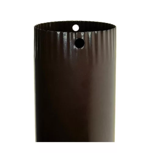 Füstcső 1000 mm barna fi 120 mm