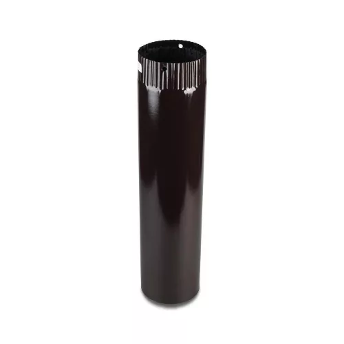 Füstcső 1000 mm barna fi 120 mm
