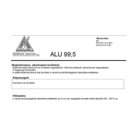 Lángpálca ALU 99.55 2.4 mm