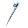 Leszúró tüske 1/2" fém egyutas