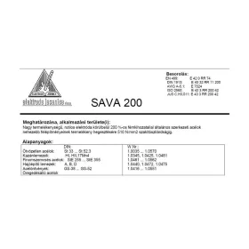 Elektroda SAVA 200 3.25 mm