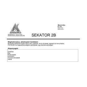 Elektróda Sekator 2B 4.00 mm