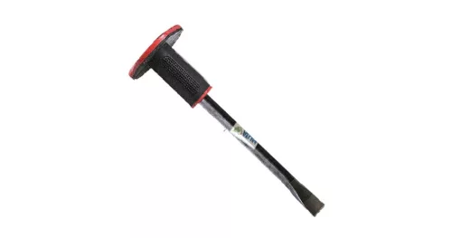 Véső lapos 400x19mm  tenyérvédős MUTA
