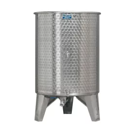 Bortartály inox 500L 3db csappal Zottel