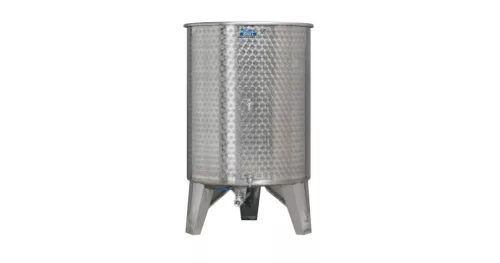Bortartály inox 500L 3db csappal Zottel
