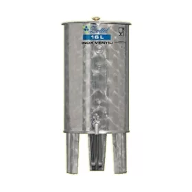Bortartály inox 16L csappal Zottel