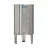 Bortartály inox 200L csappal Zottel