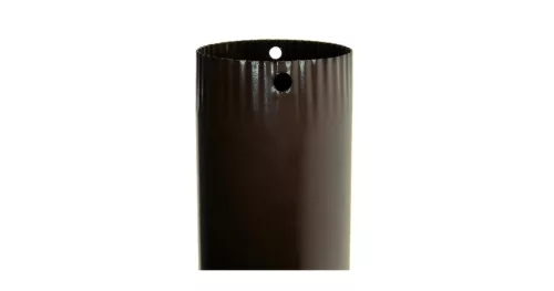 Füstcső 500 mm barna fi 120 mm