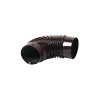 Füstcső könyök barna fi 120 mm