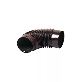 Füstcső könyök barna fi 120 mm