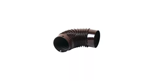 Füstcső könyök barna fi 120 mm