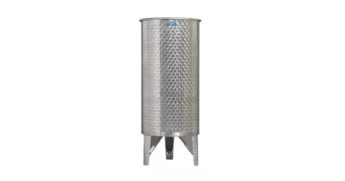 Bortartály inox 380L 1db csappal Zottel