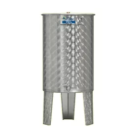Bortartály inox 70L csappal Zottel