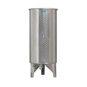 Bortartály inox 380L 3db csappal Zottel