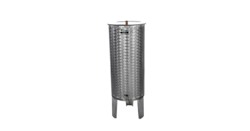 Bortartály inox 500L 1db csappal Zottel
