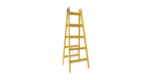 Fa létra háztartási 4 fokos
