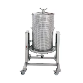 Prés INOX rozsdamentes víznyomásos hidroprés 100L Zottel