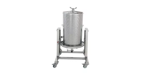 Prés INOX rozsdamentes víznyomásos hidroprés 100L Zottel