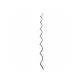 Paradicsomkaró acél 1.7m zöld festett 140183 Tomato spiral epoxy