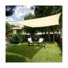 Árnyékoló poliészter bézs négyszög 3.6x3.6m 165g/m2 2012354 - Napvitorla