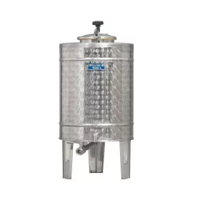 Olajtartály inox 100L Zottel