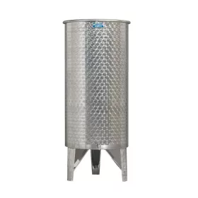 Bortartály inox 600L 1db csappal Zottel