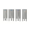 Bortartály inox 180L csappal Zottel