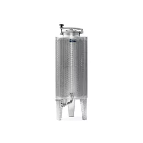 Olajtartály inox 150L Zottel