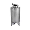 Olajtartály inox 200L Zottel