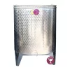 Bortartály inox 500L 2 csappal Panka