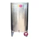 Bortartály inox 1000L 3 csappal Panka