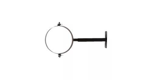 Fekete csőbilincs 120mm
