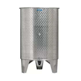 Bortartály inox 500L 2db csappal Zottel